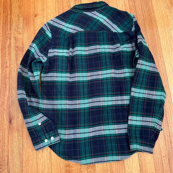 J. Crew  Plaid Flannel Half Zip Pullover Size S(O) - Picture 6 of 12